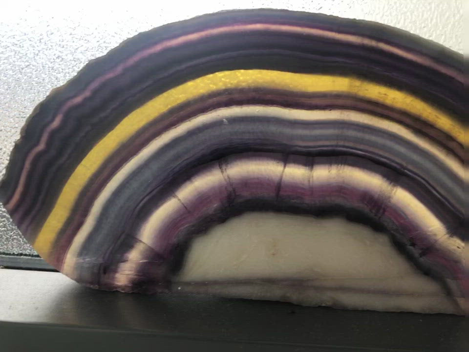 RAINBOW FLUORITE SLABS
