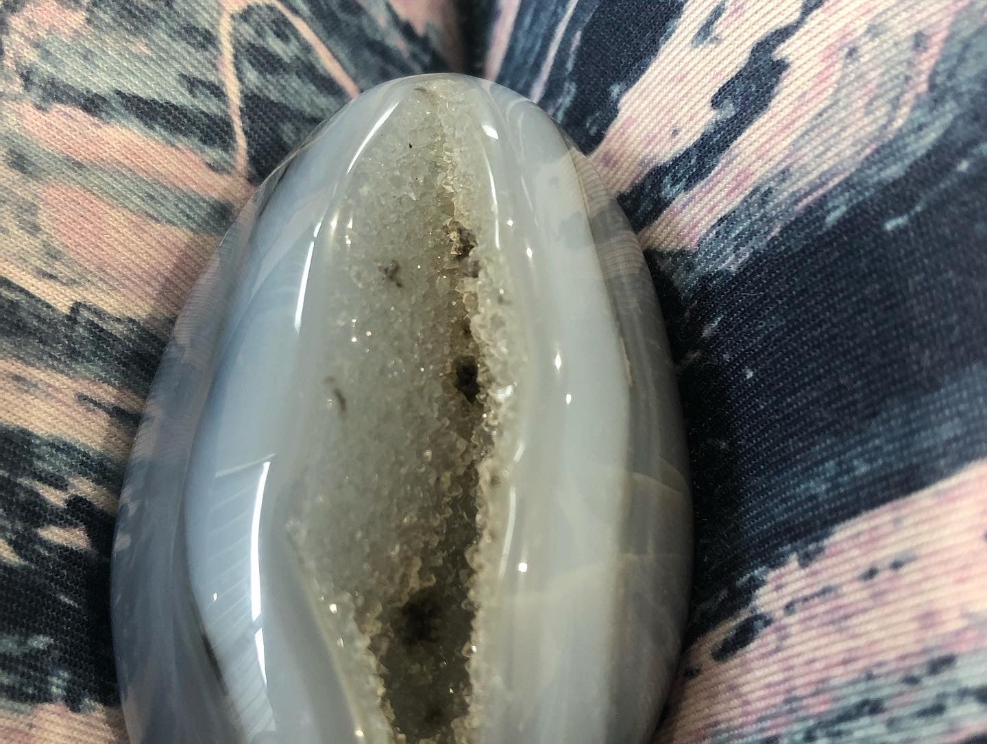 DRUZY AGATE EGG SHAPES