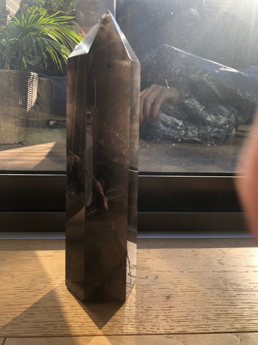 Smokey Quartz Tower