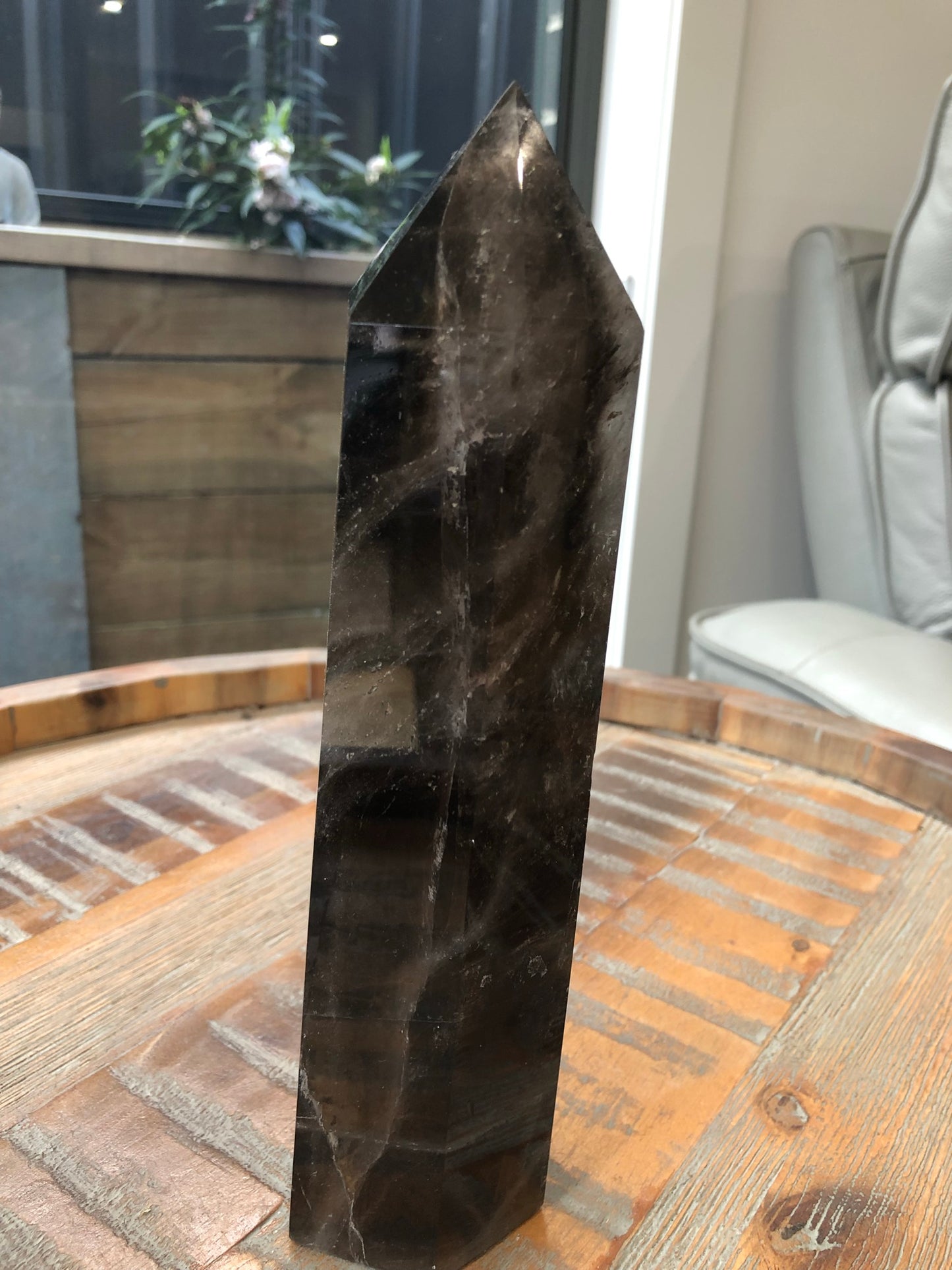 Smokey Quartz Tower