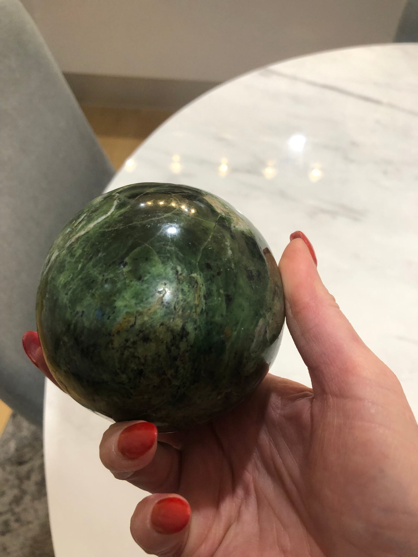 Green Turquoise Sphere(s)