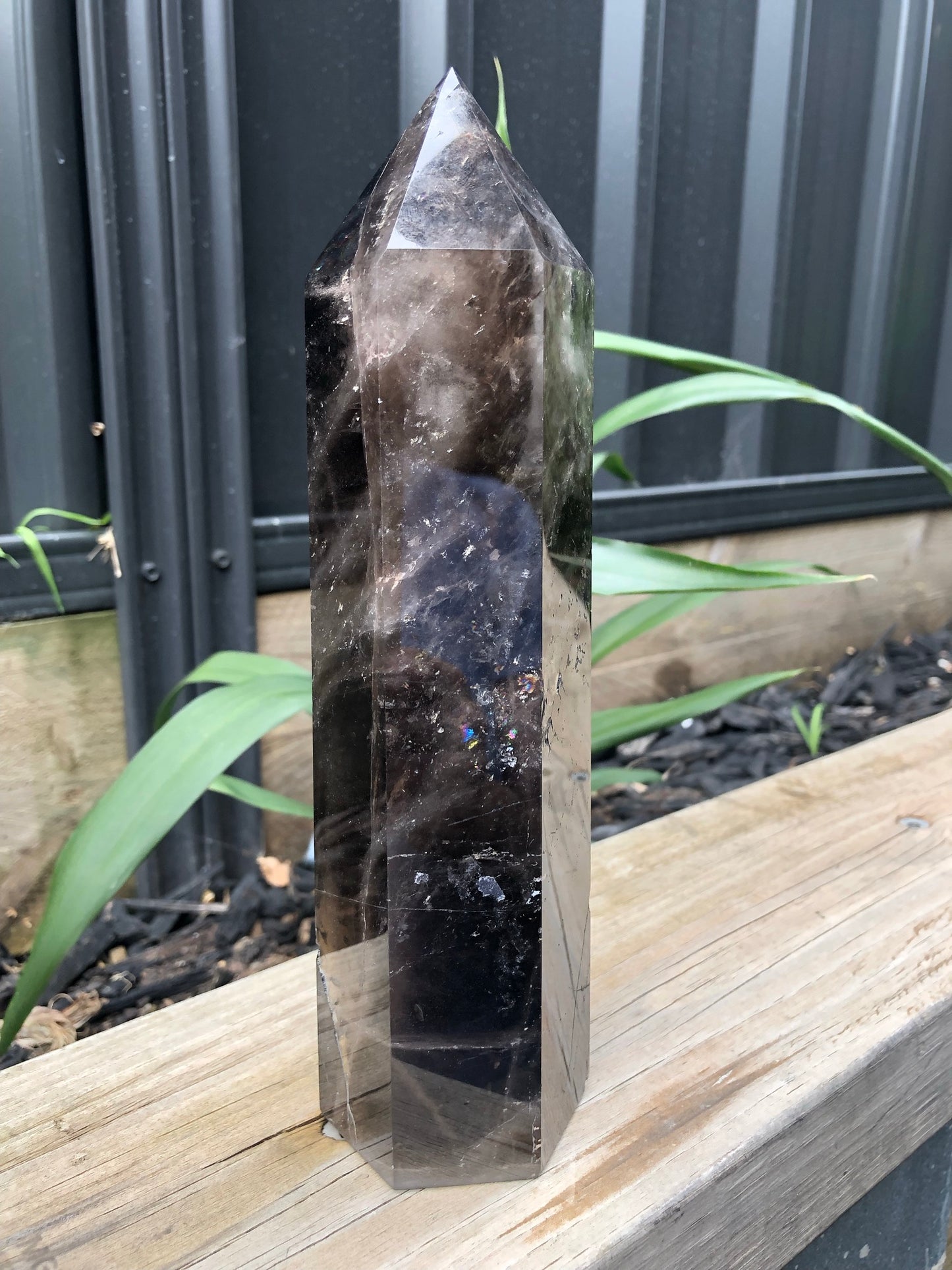 Smokey Quartz Tower