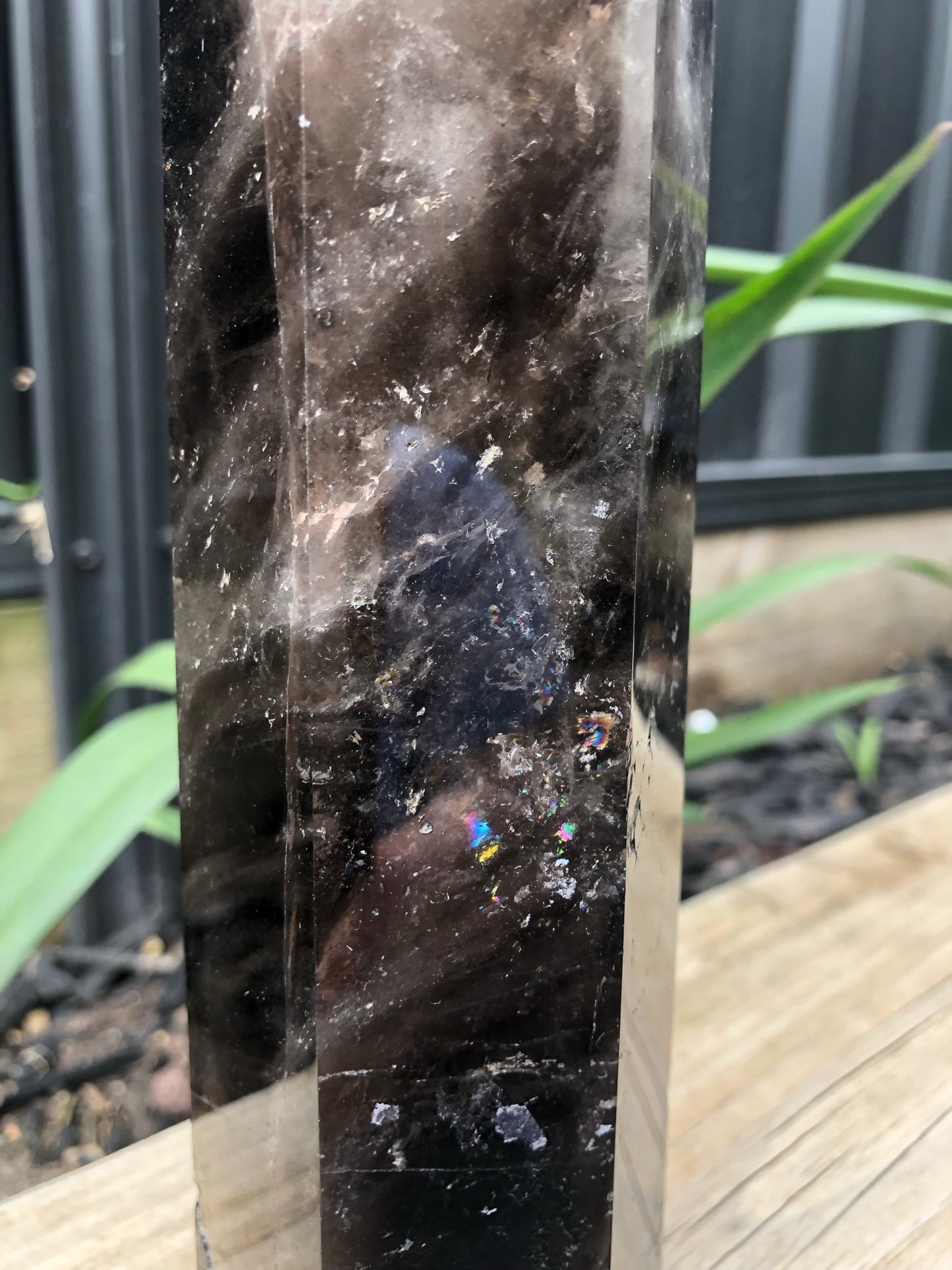 Smokey Quartz Tower