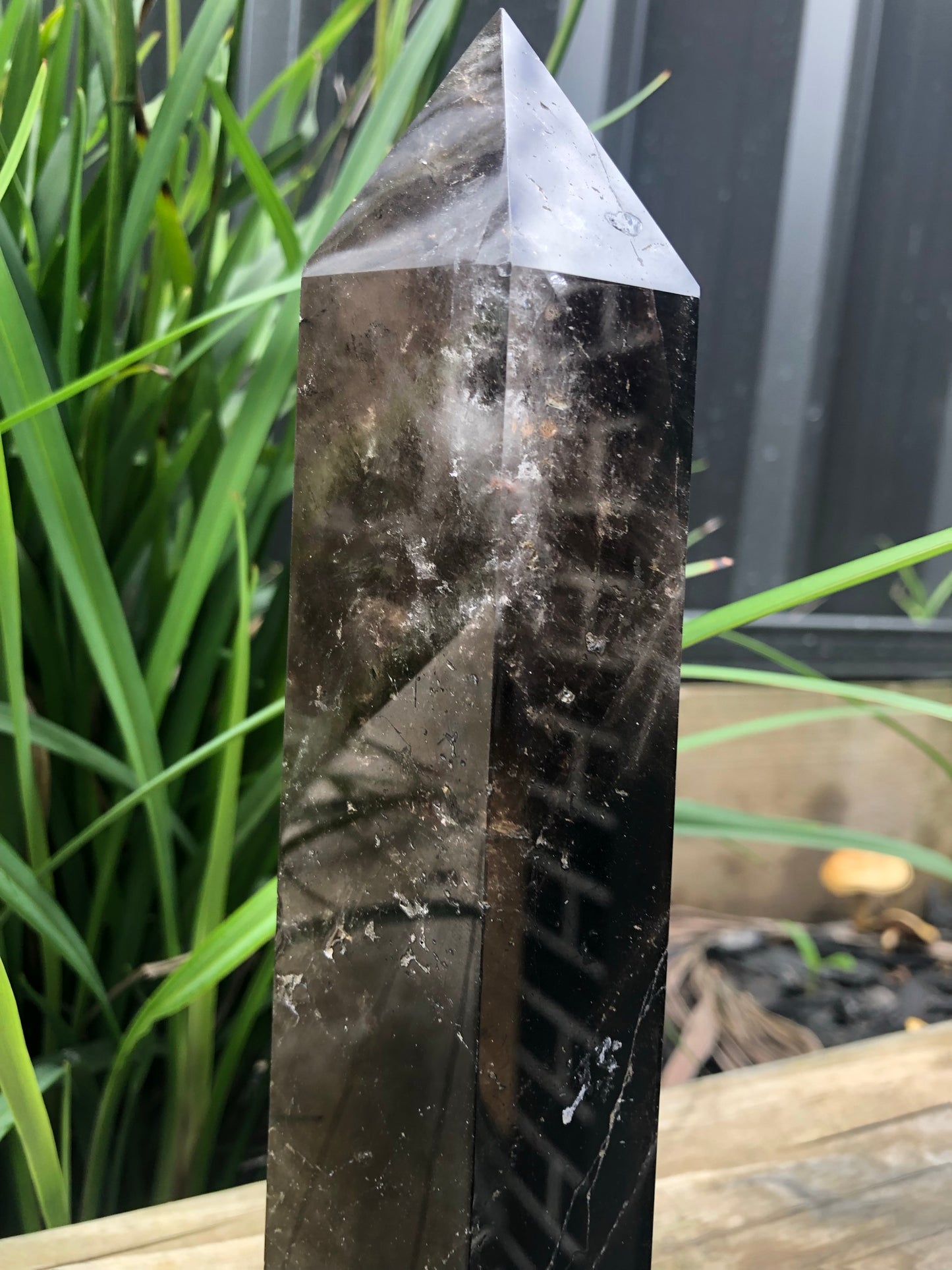 Smokey Quartz Tower