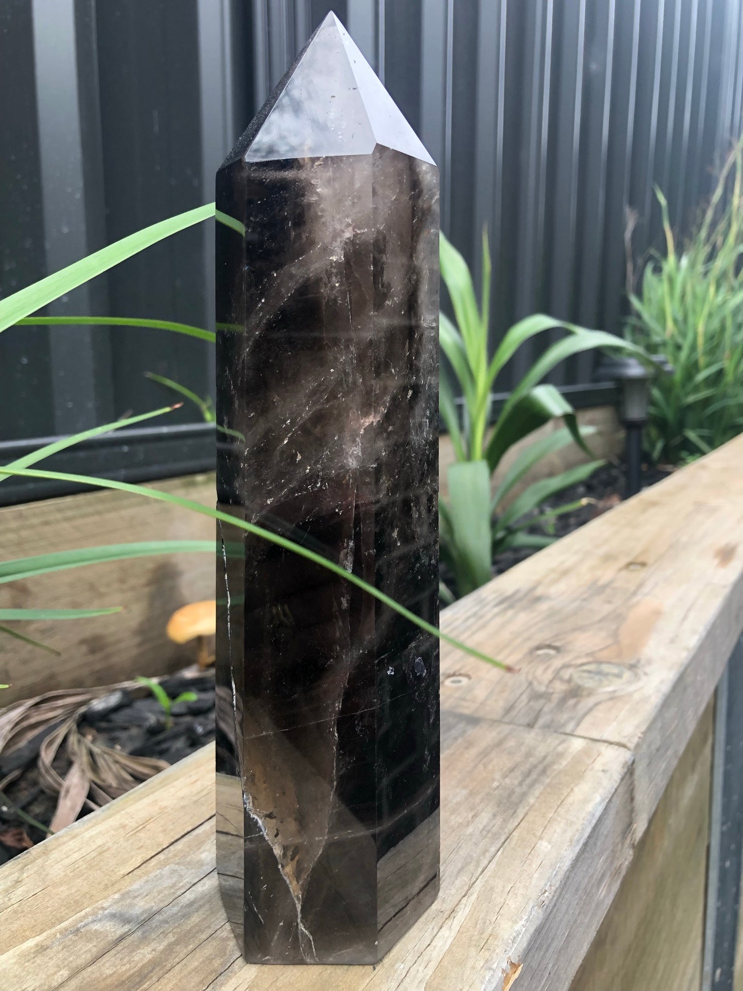 Smokey Quartz Tower