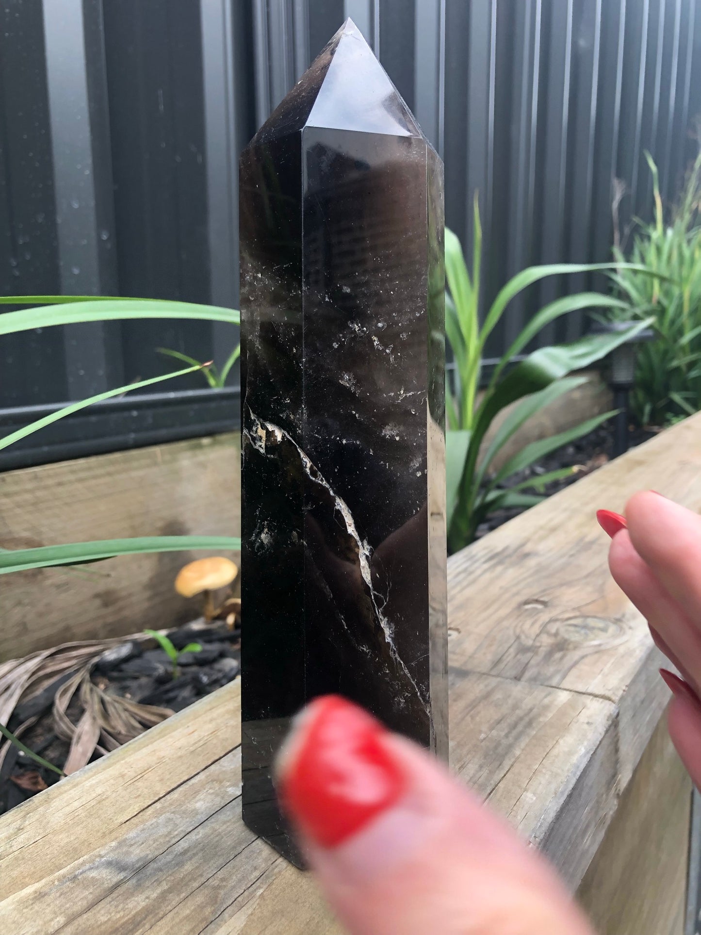 Smokey Quartz Tower