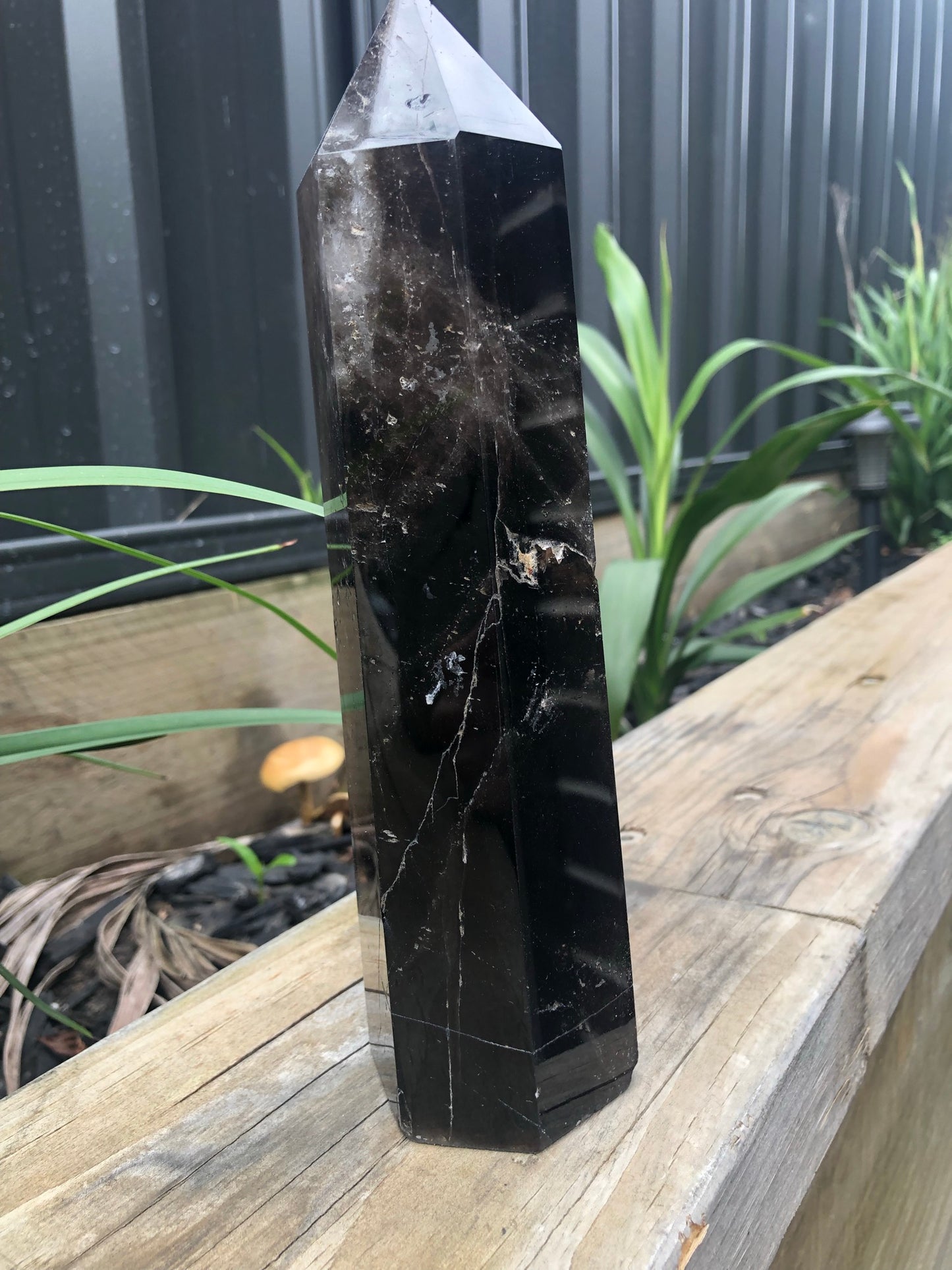 Smokey Quartz Tower