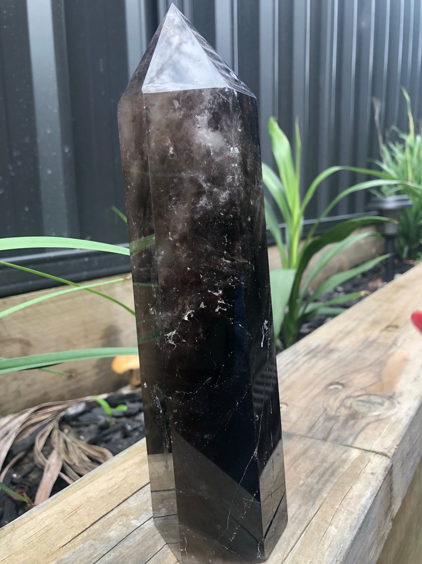 Smokey Quartz Tower