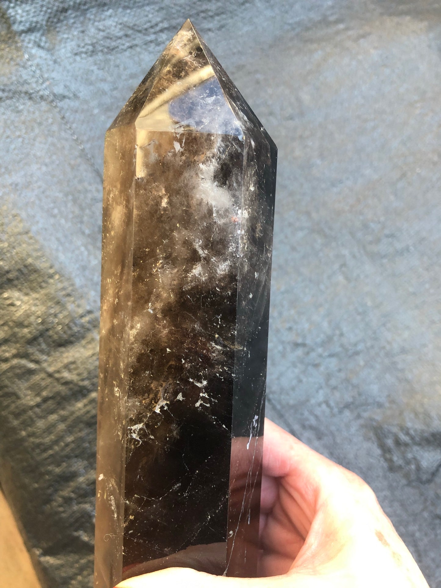 Smokey Quartz Tower