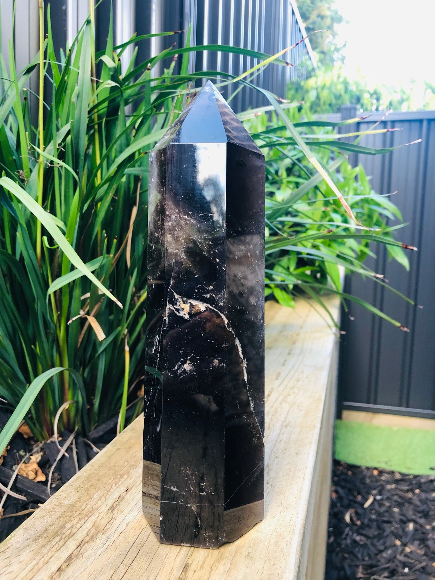 Smokey Quartz Tower