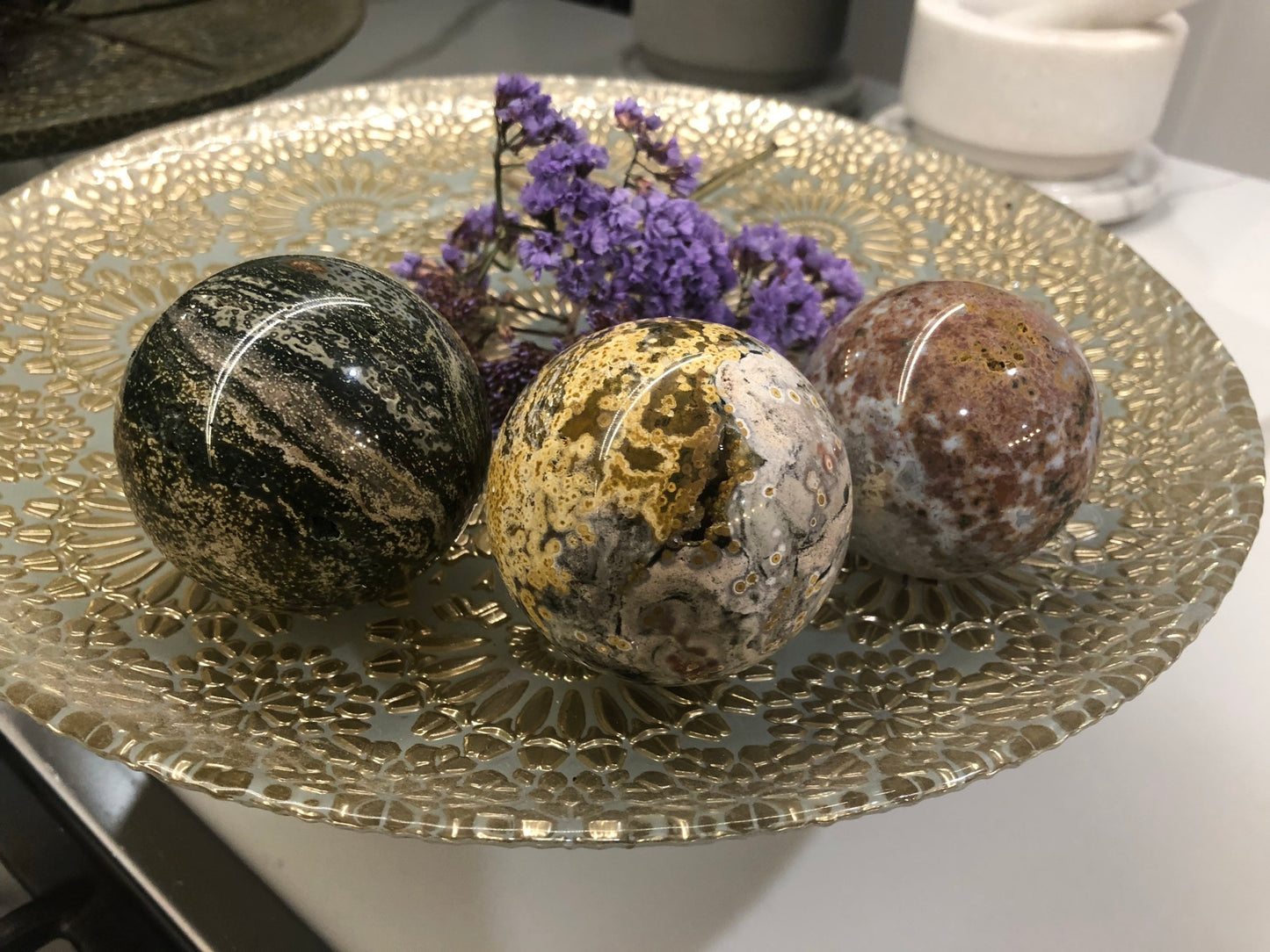 Ocean Stone (Jasper) Sphere(s)