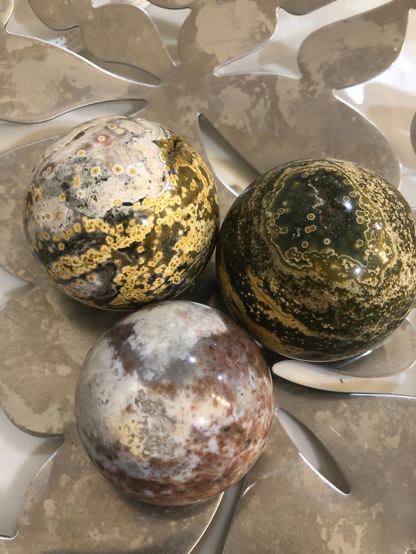 Ocean Stone (Jasper) Sphere(s)