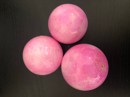 PINK ARAGANITE SPHERE