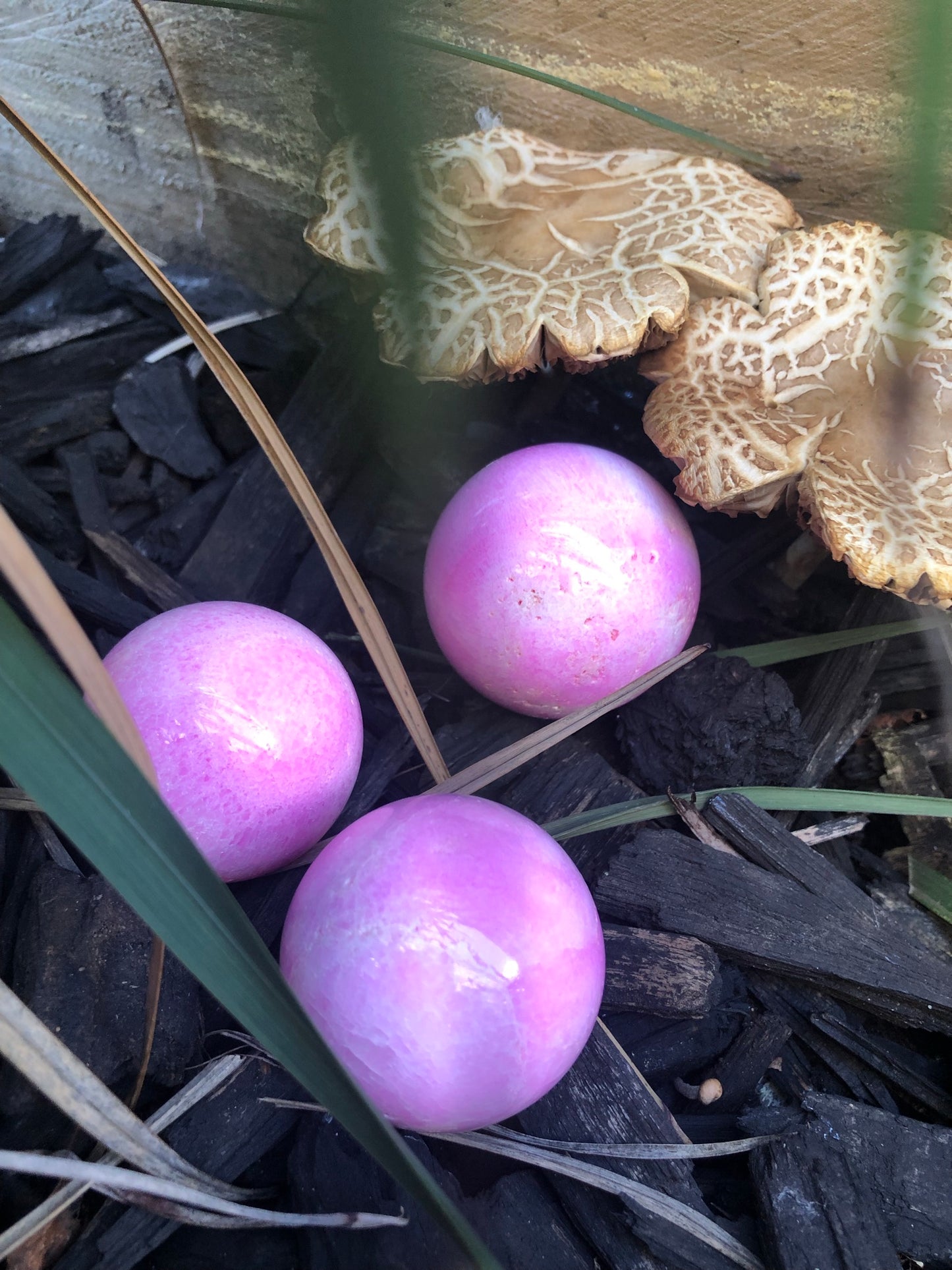 PINK ARAGANITE SPHERE