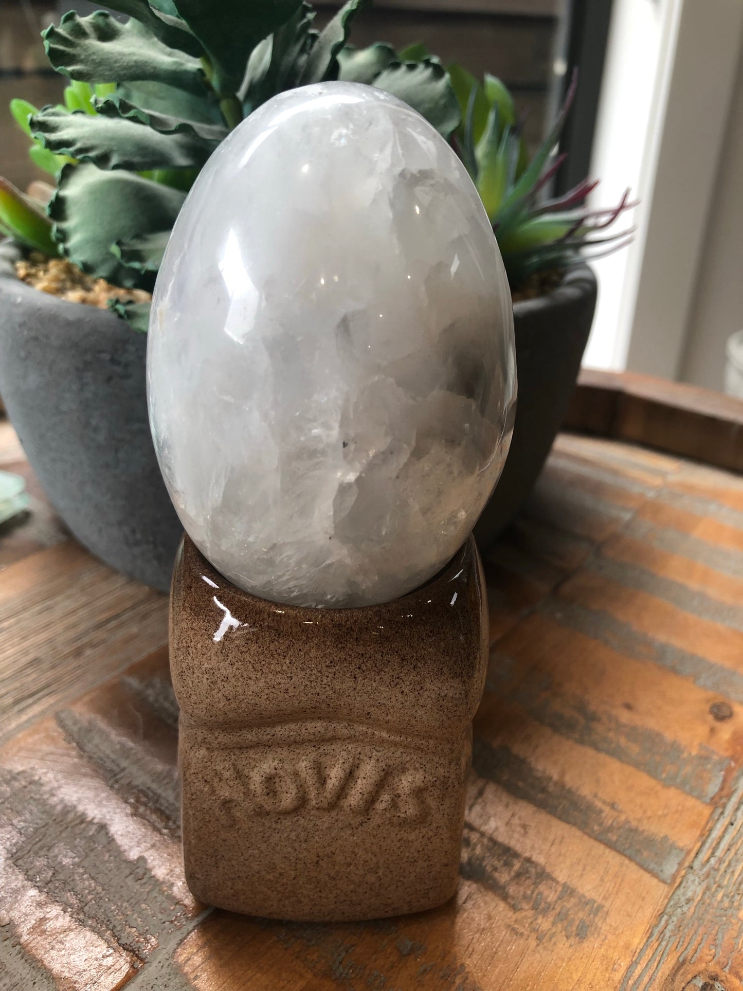 DRUZY AGATE EGG SHAPES