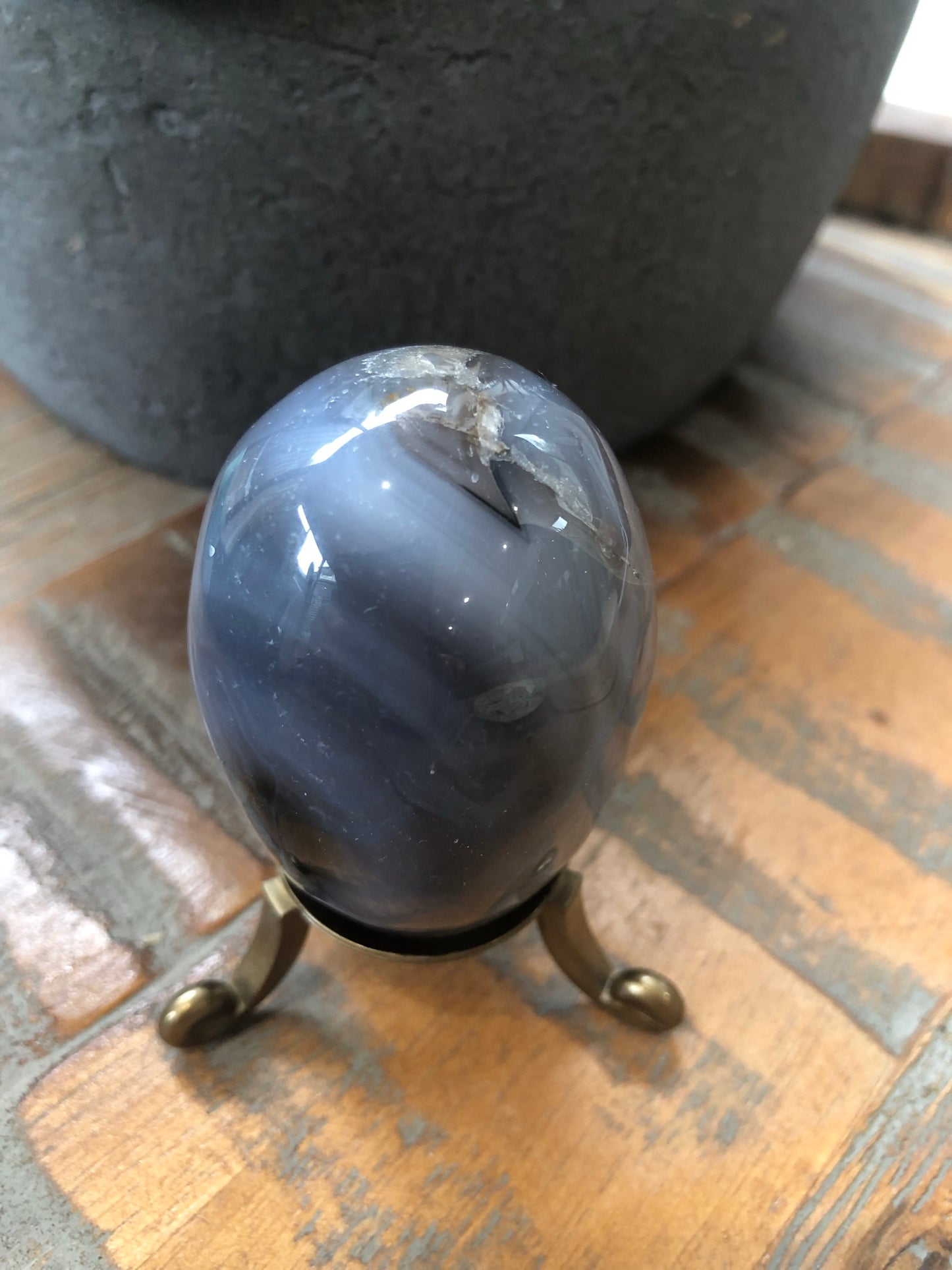 DRUZY AGATE EGG SHAPES