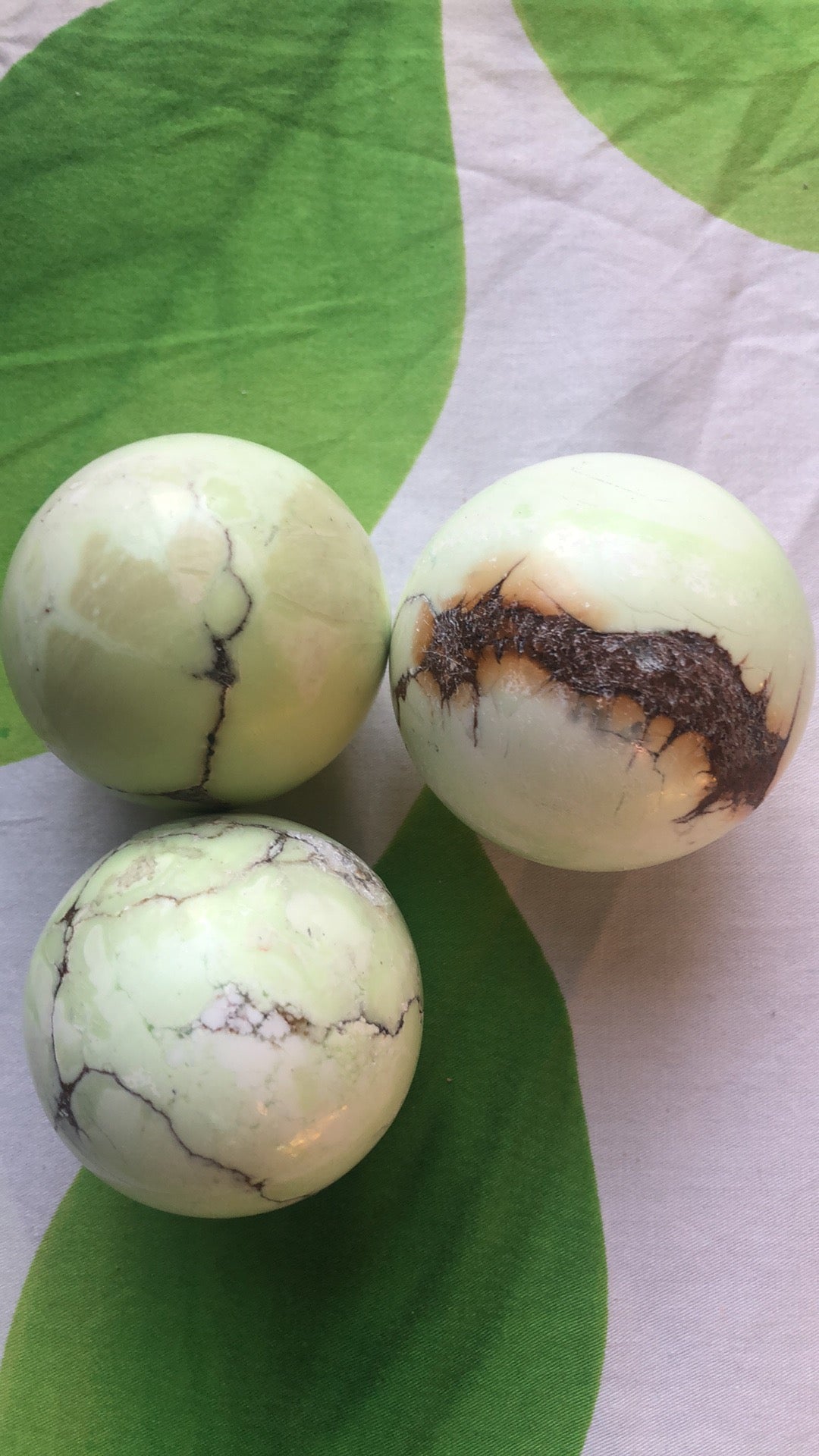 Lemon Chrysoprase (Lemon Stone) Sphere(s)