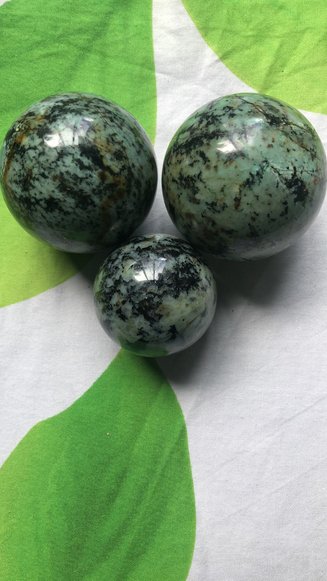 Green Turquoise Sphere(s)