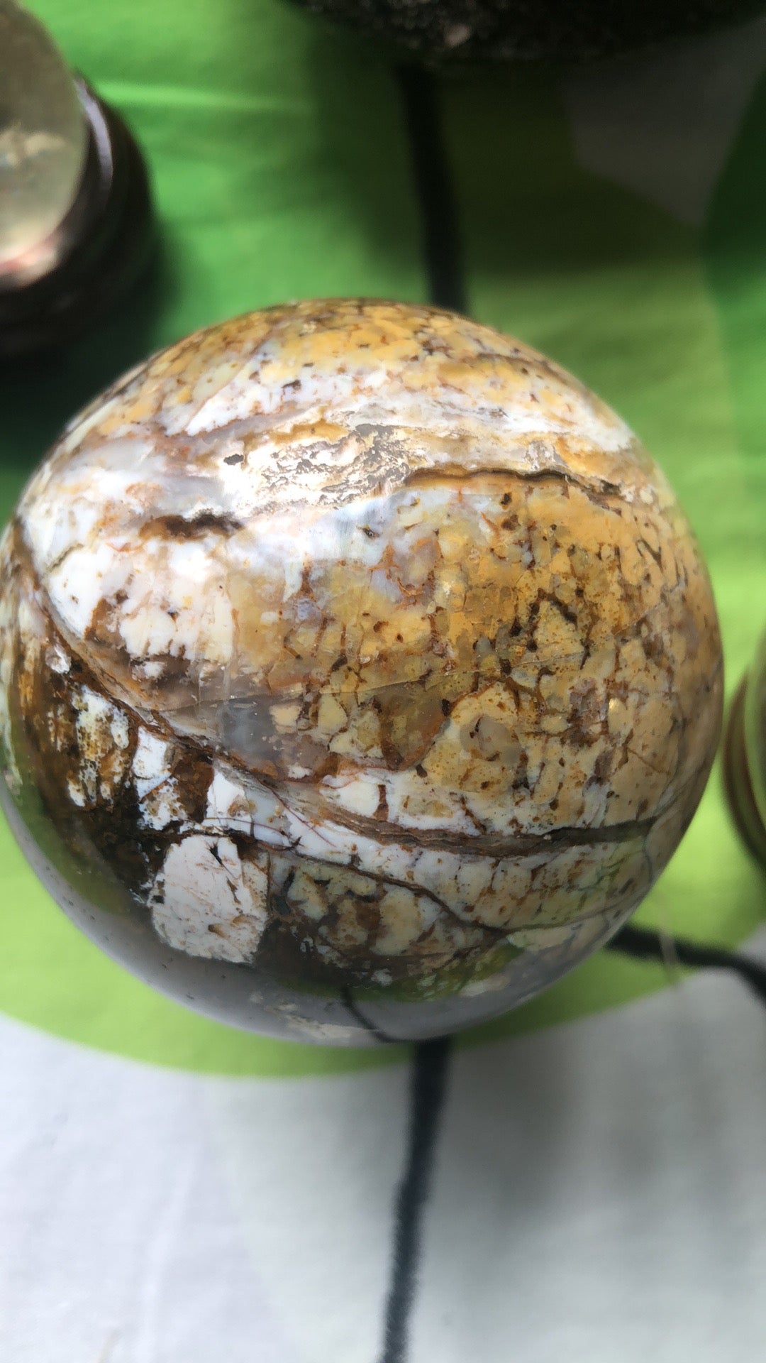 FLOWER AGATE SPHERES