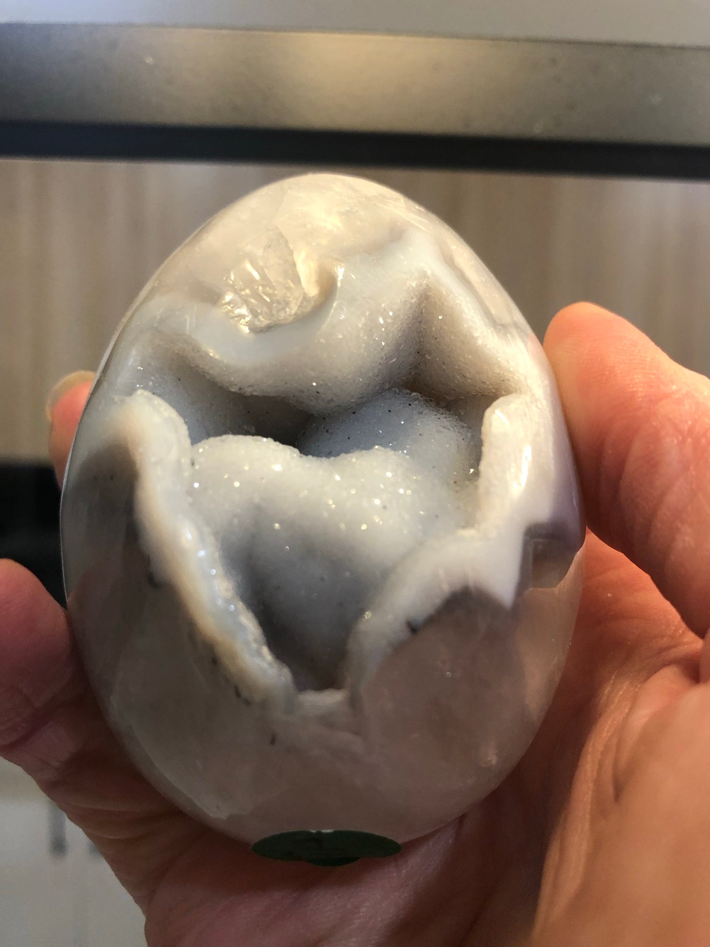 DRUZY AGATE EGG SHAPES