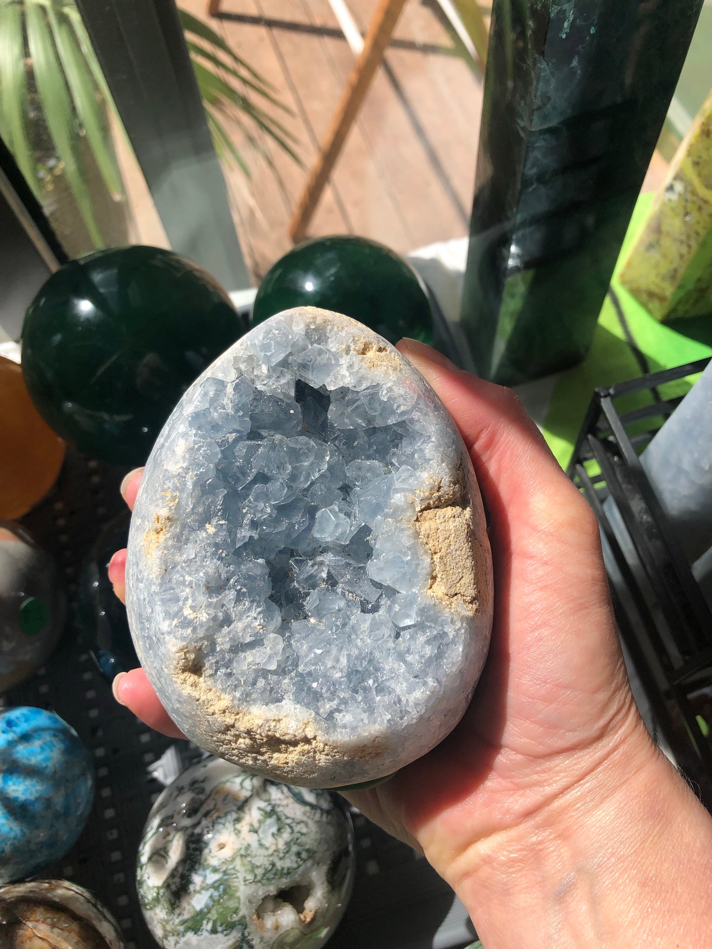 CELESTITE GEODE
