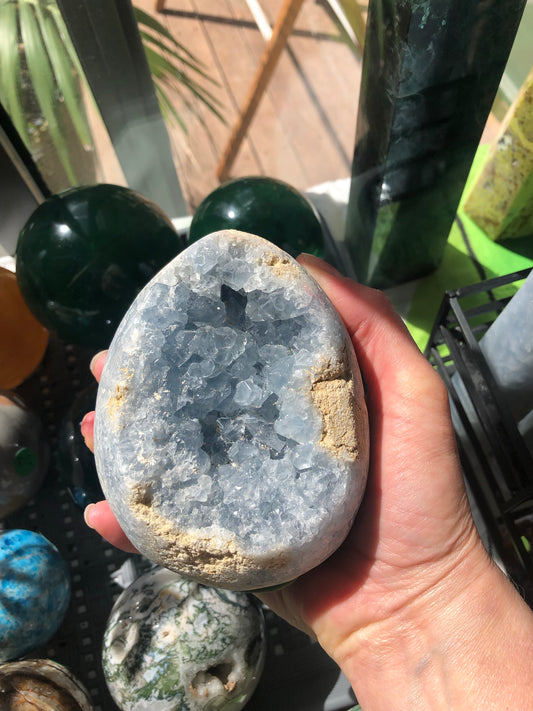 CELESTITE GEODE