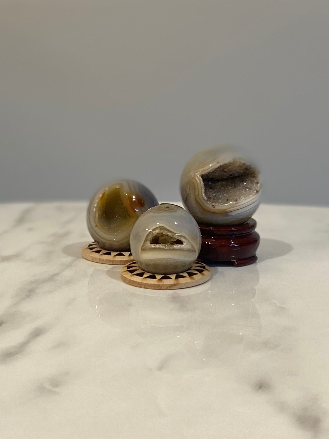 DRUZY AGATE SPHERE(S)