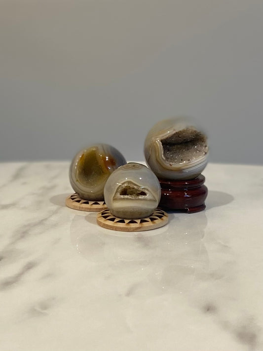 DRUZY AGATE SPHERE(S)
