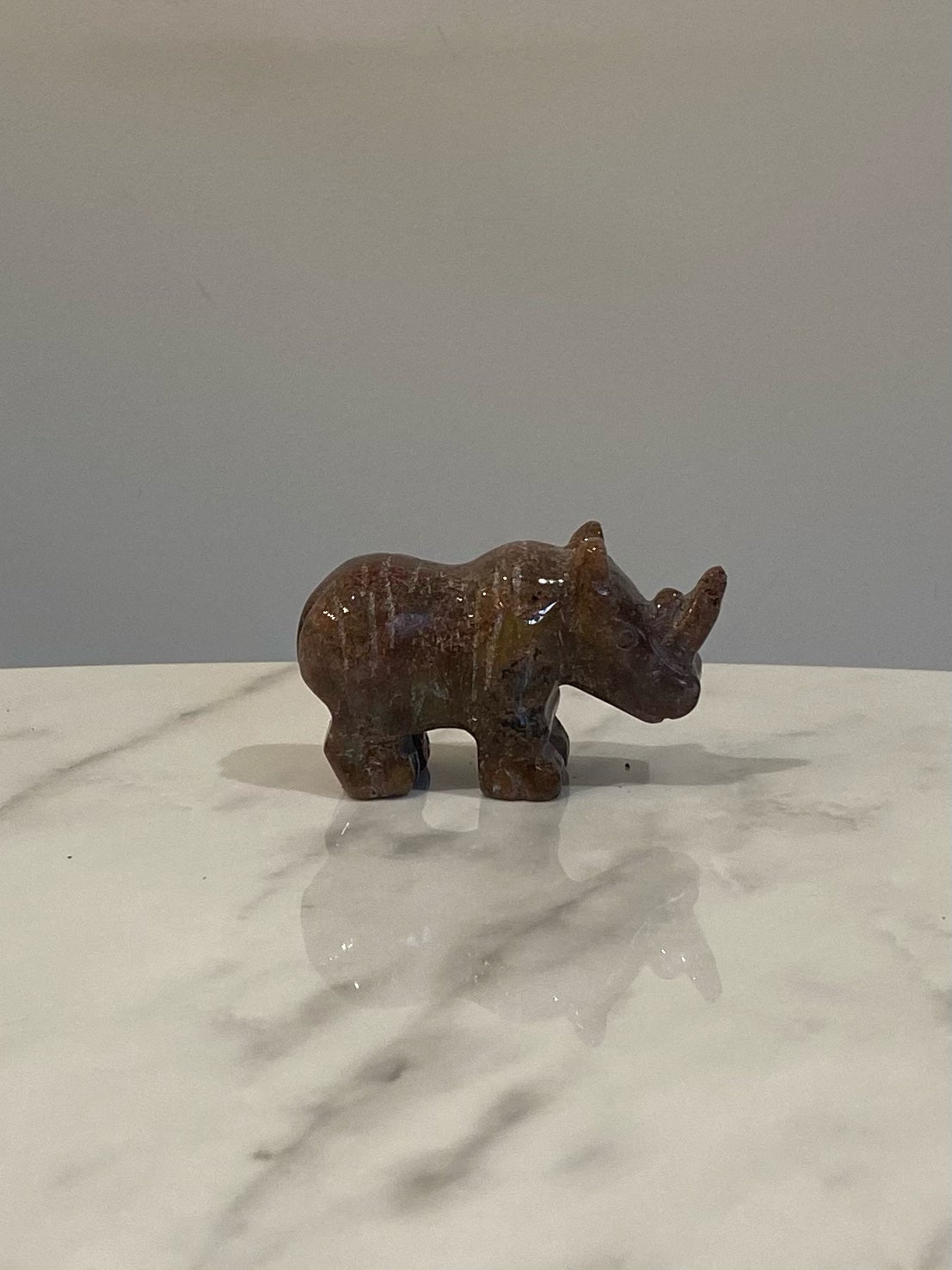 MOSS AGATE ELEPHANTS