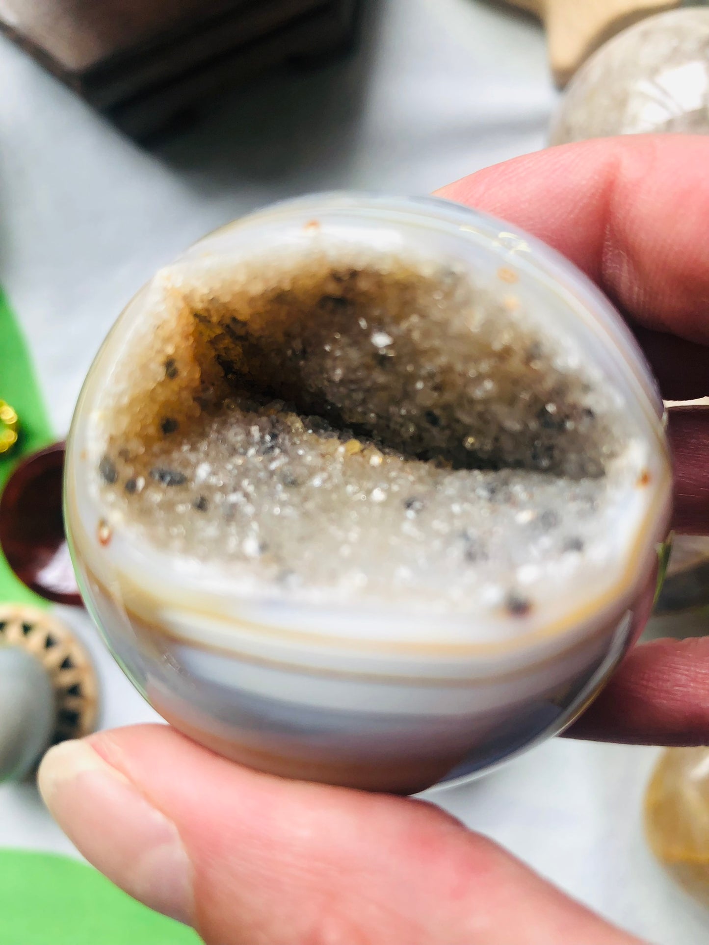 DRUZY AGATE SPHERE(S)