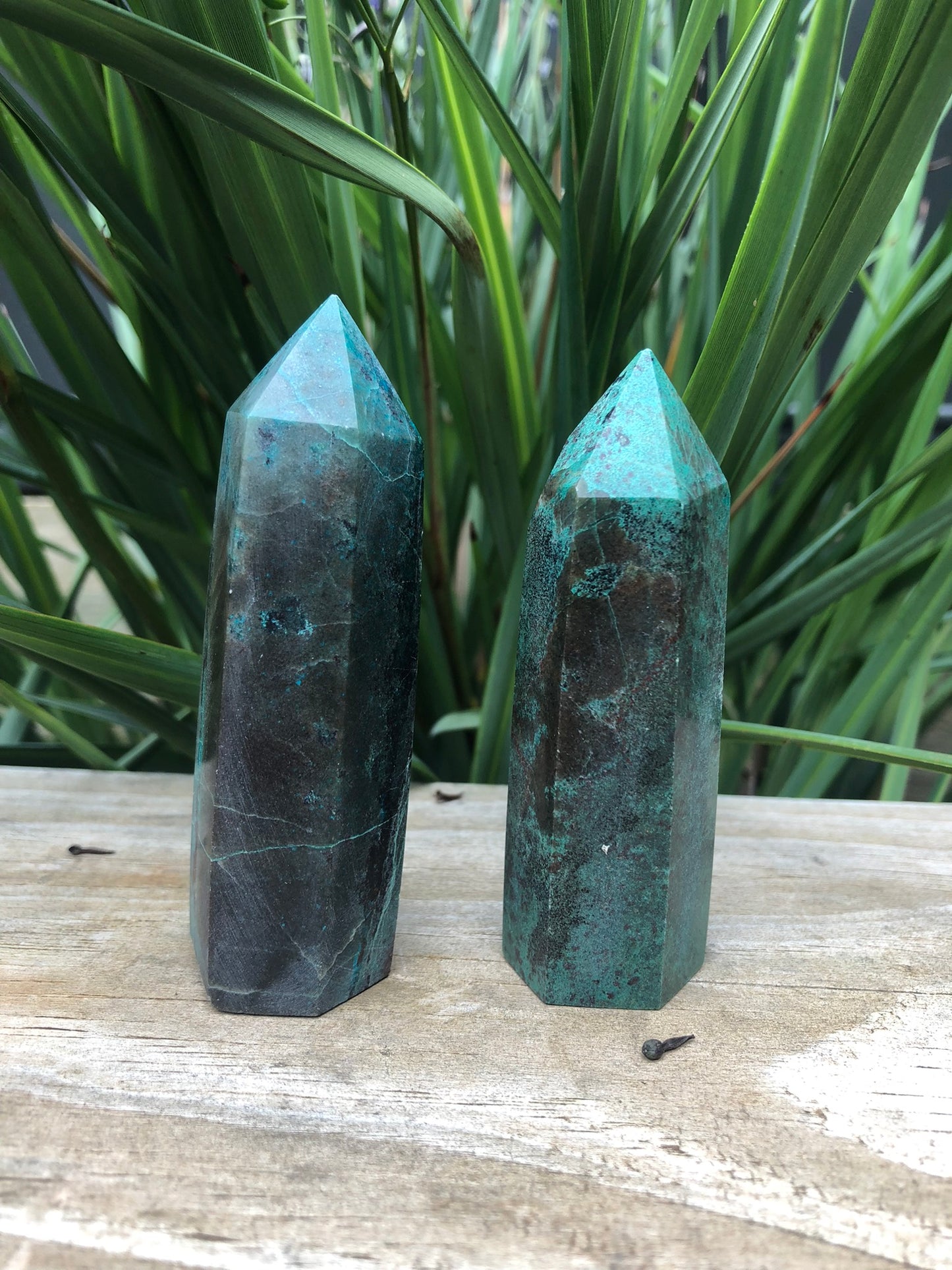 CHRYSOCOLLA POINTS