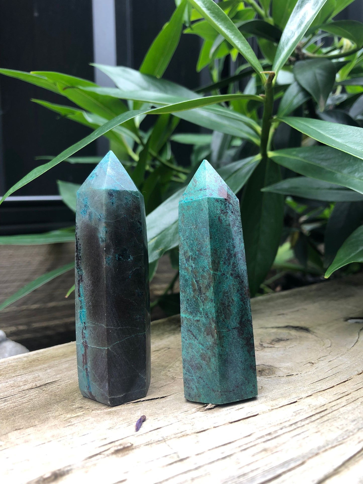 CHRYSOCOLLA POINTS
