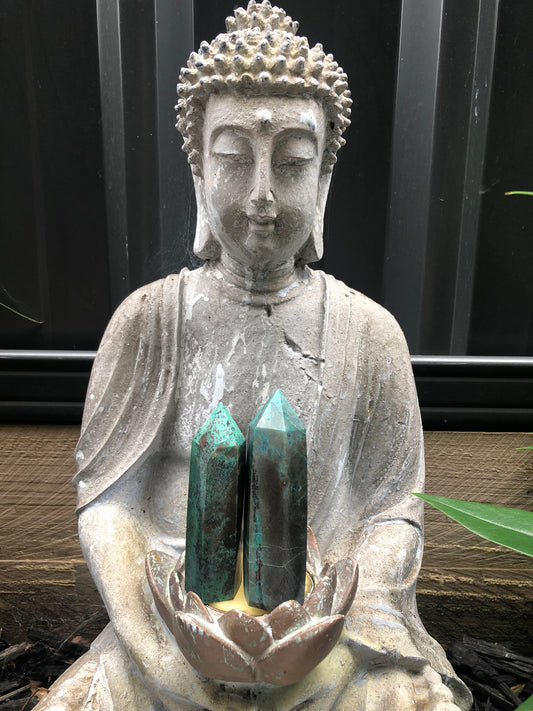 CHRYSOCOLLA POINTS