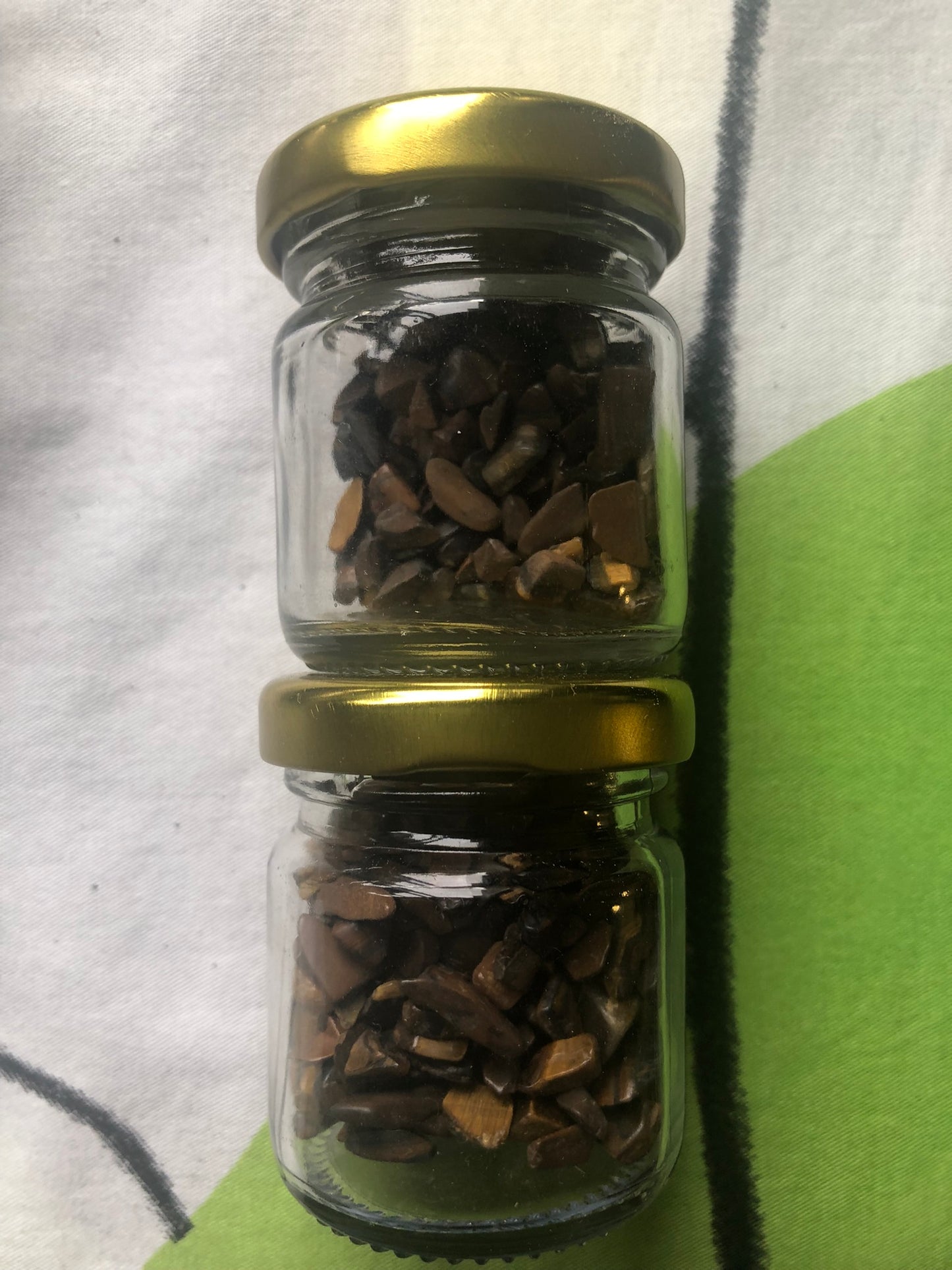 JARS OF CRYSTAL CHIPS