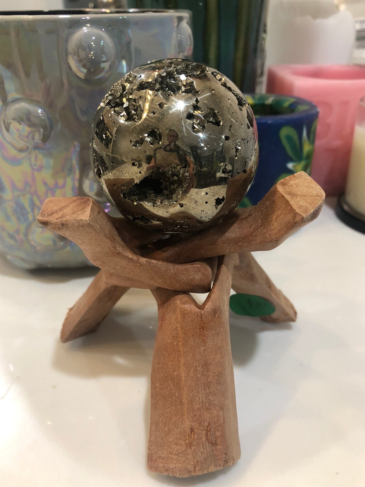 PYRITE SPHERE