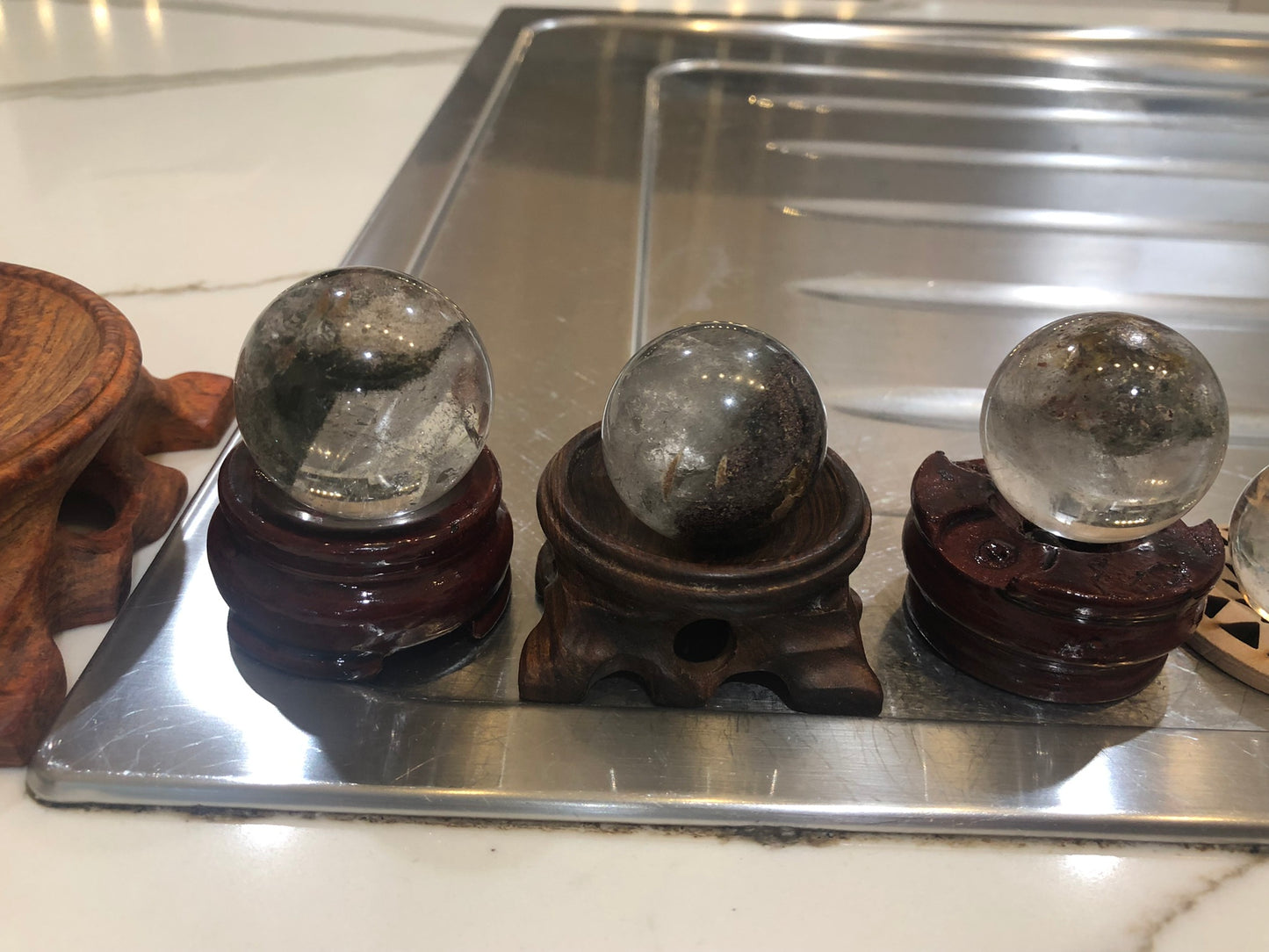 GARDEN QUARTZ SPHERE(S)