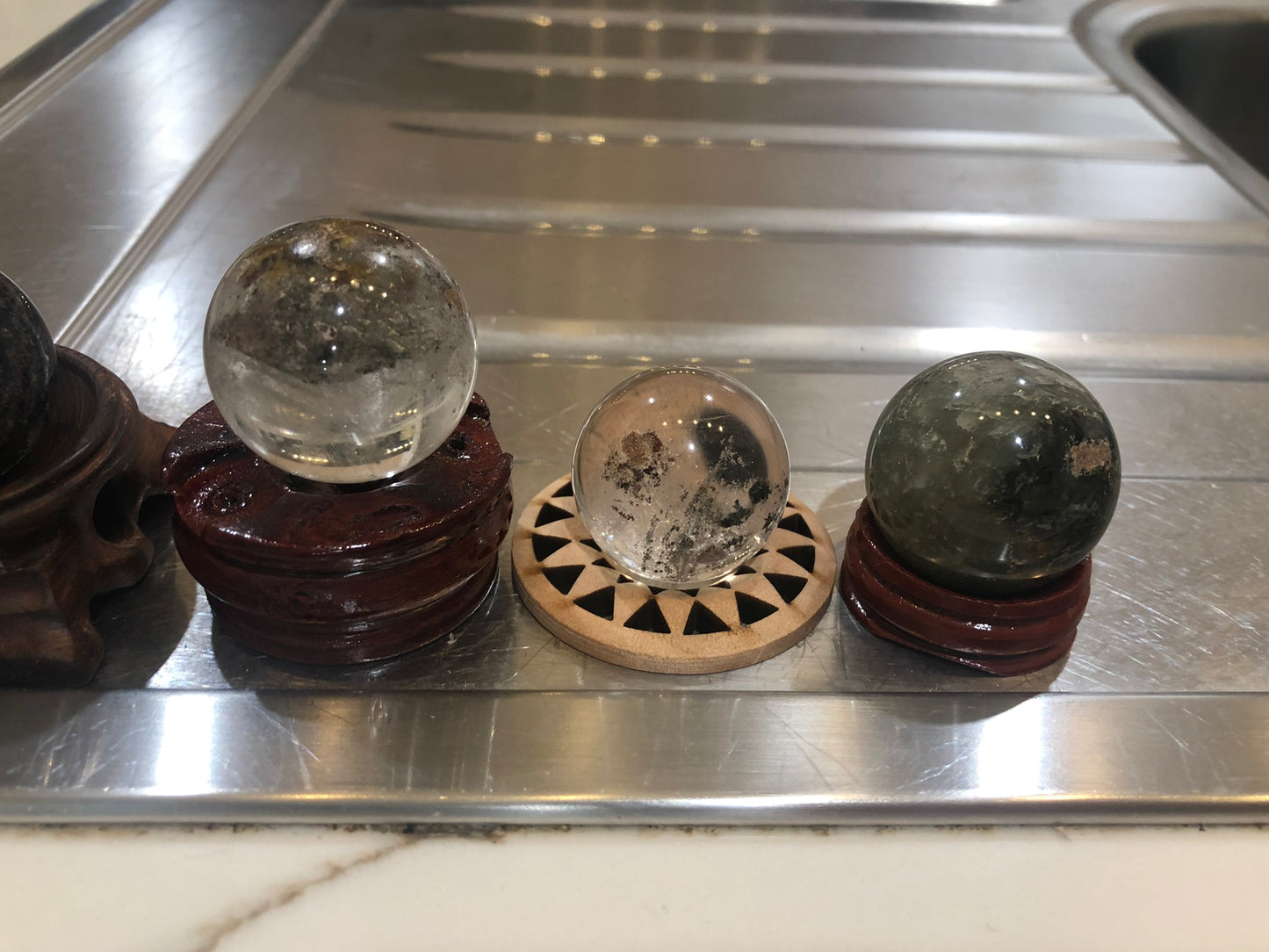 GARDEN QUARTZ SPHERE(S)