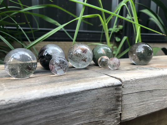 GARDEN QUARTZ SPHERE(S)