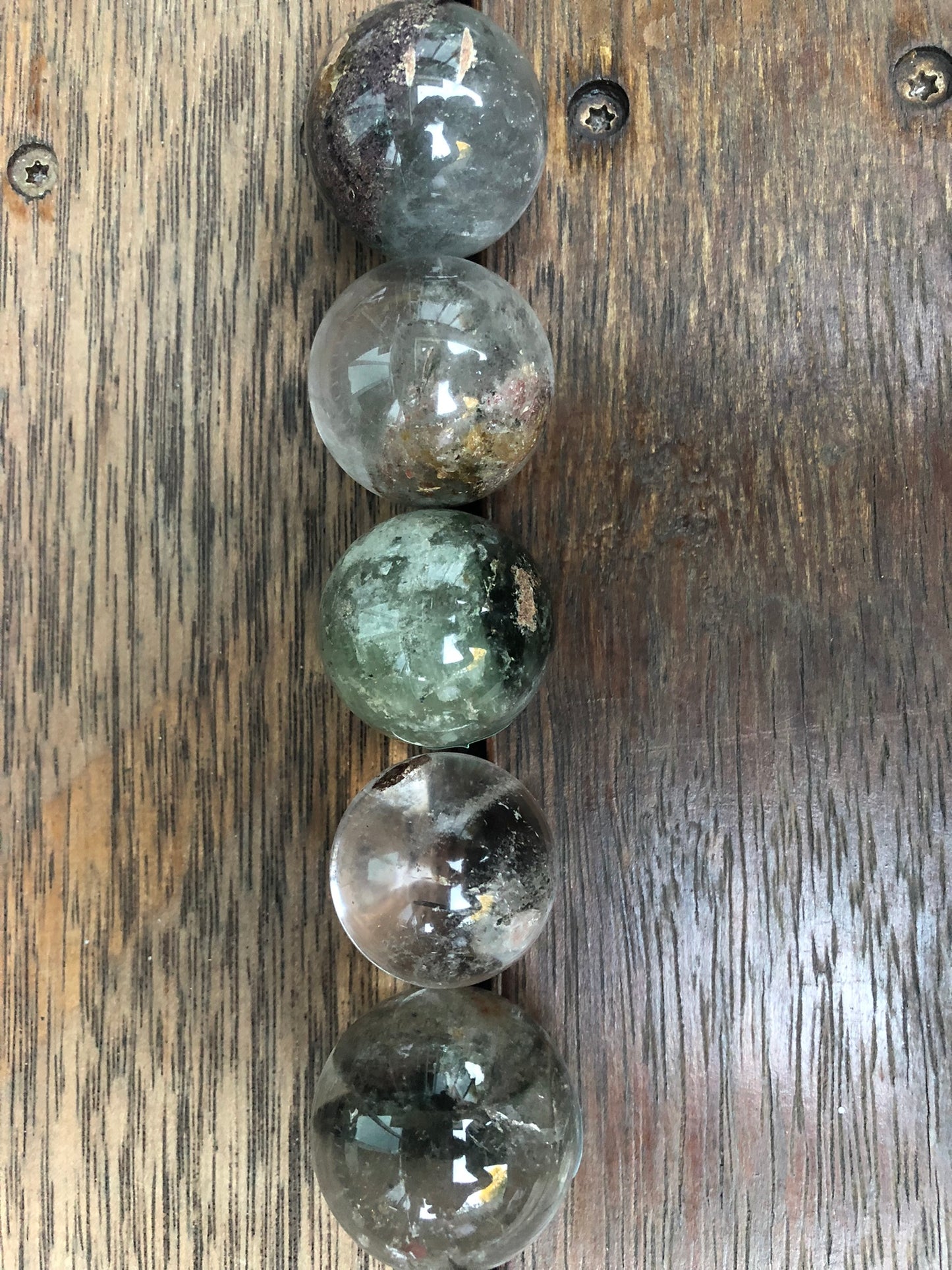 GARDEN QUARTZ SPHERE(S)
